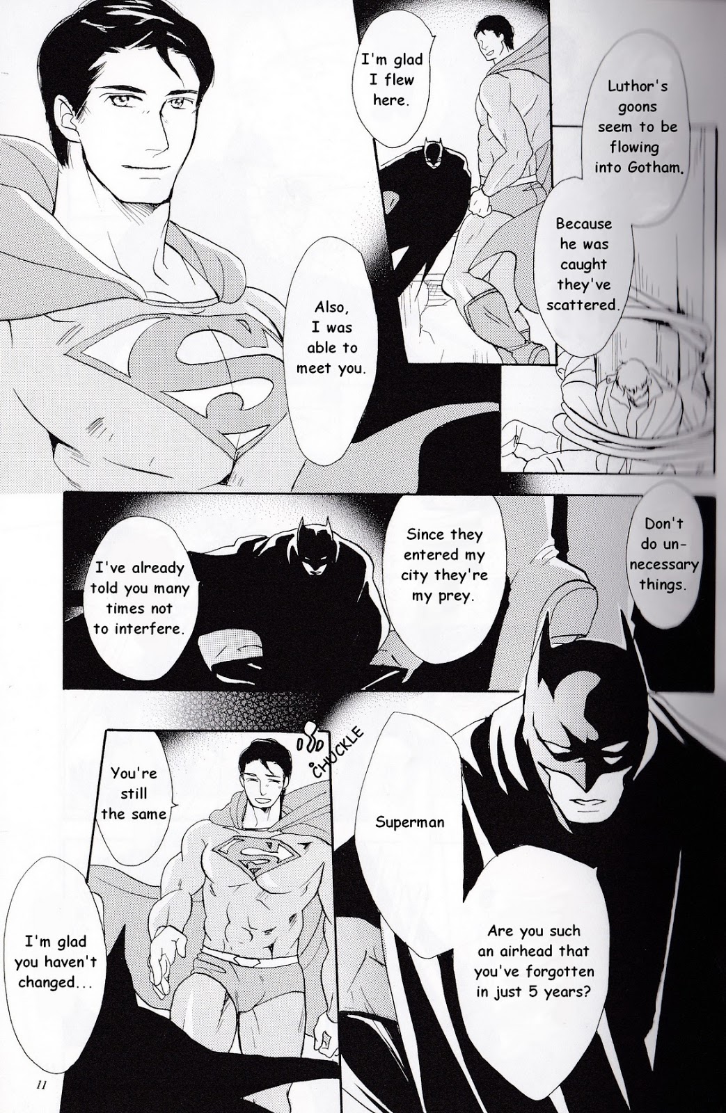[OHYAMA Akira] Another Day Another Night – Batman & Superman [Eng] 