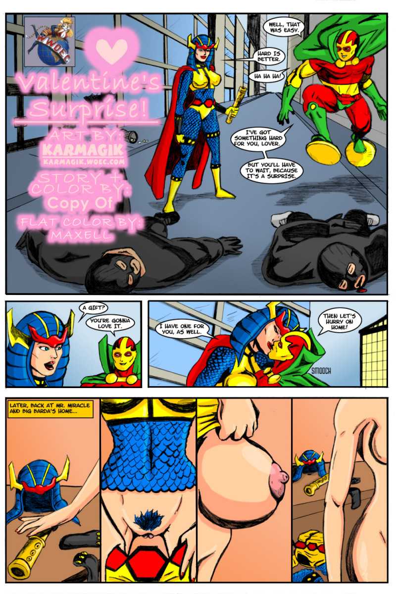 Lobo&#039;s Valentine&#039;s Day Spectacular (With Big Barda and Mister Miracle) 