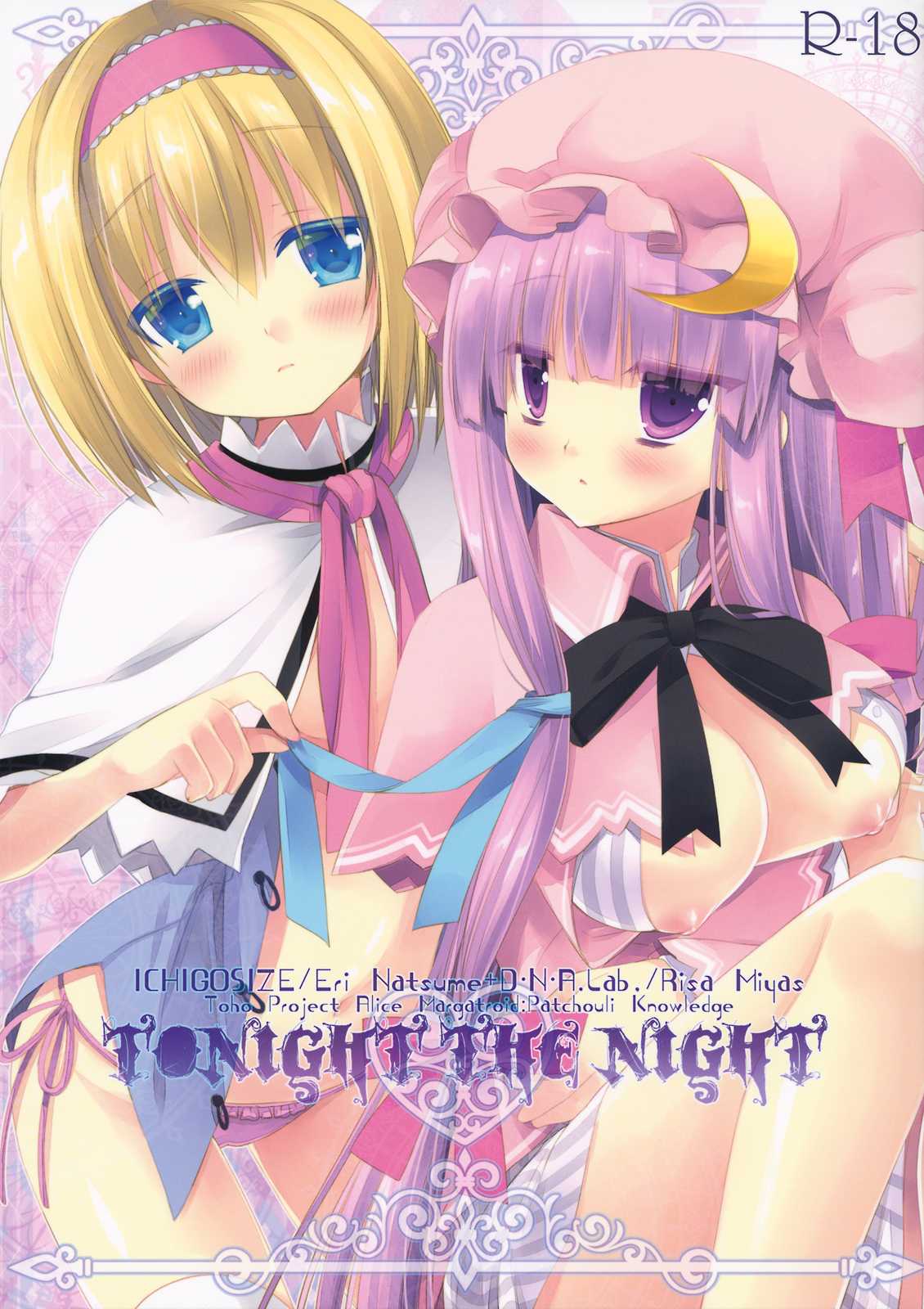(Reitaisai 9) [D.N.A.Lab., Ichigo Size (Miyasu Risa, Natsume Eri)] Tonight The Night (Touhou Project) (例大祭9) [D・N・A.Lab.×いちごさいず (ミヤスリサ, なつめえり)] Tonight The Night (東方Project)