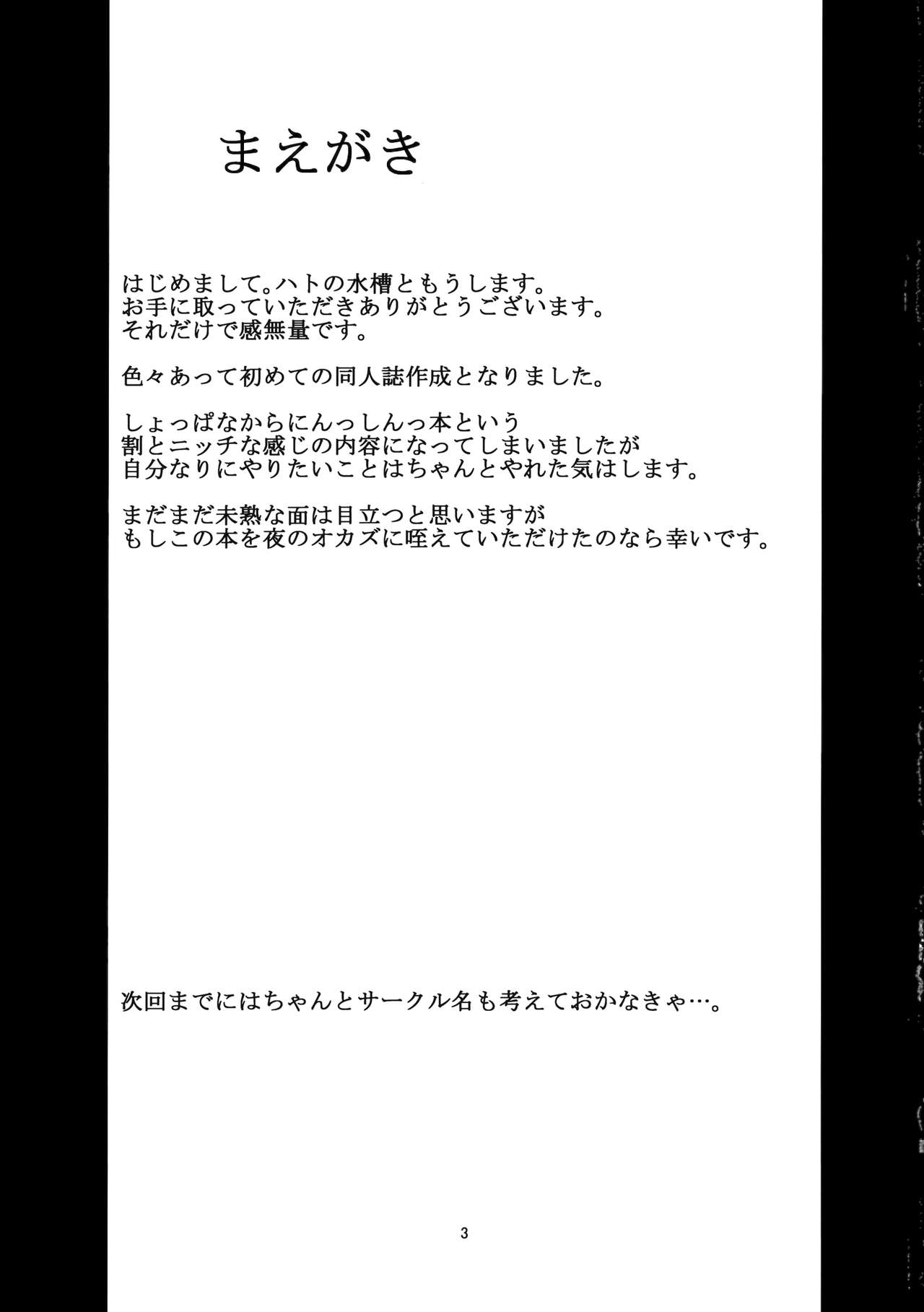 (Reitaisai 12) [Hato no Suisou] Sannin ni Kateru Wakenaidaro!! (Touhou Project) (例大祭12) [ハトの水槽] 三妊に勝てるわけないだろ!! (東方Project)