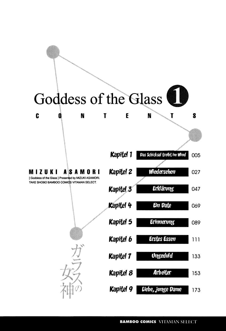 [Asamori Mizuki] Glass no Megami Vol.1 (deutsch/german) 