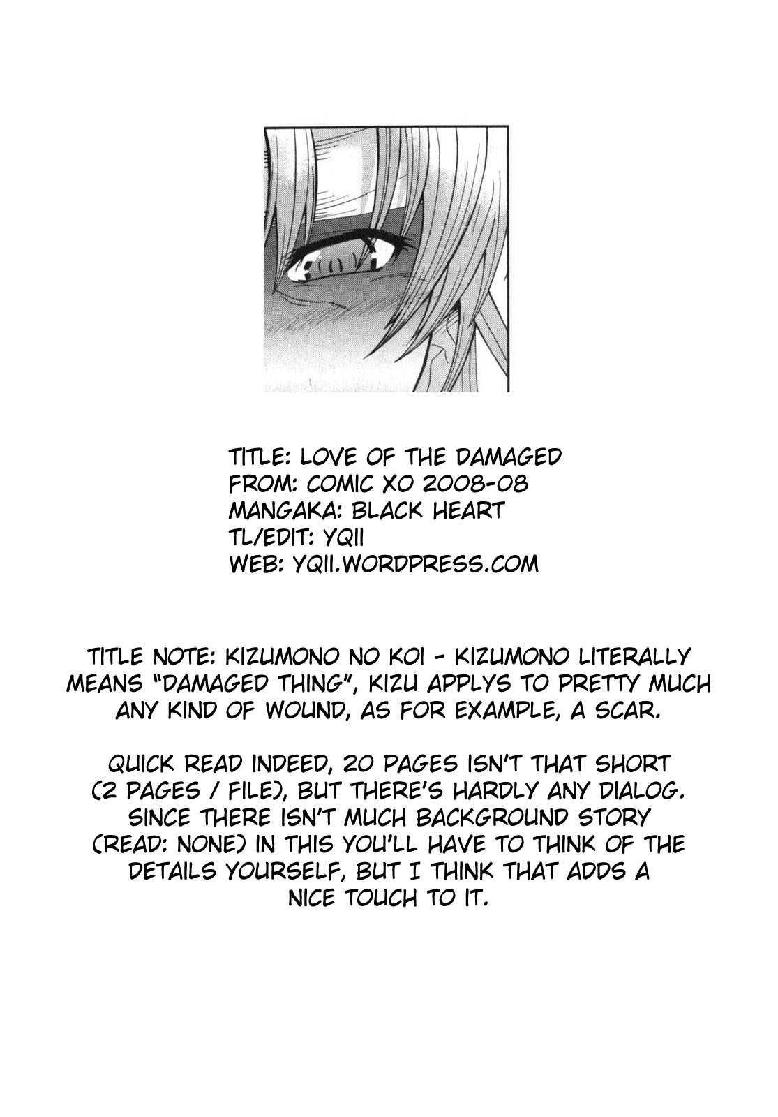 Love of the Damaged [ENG] 
