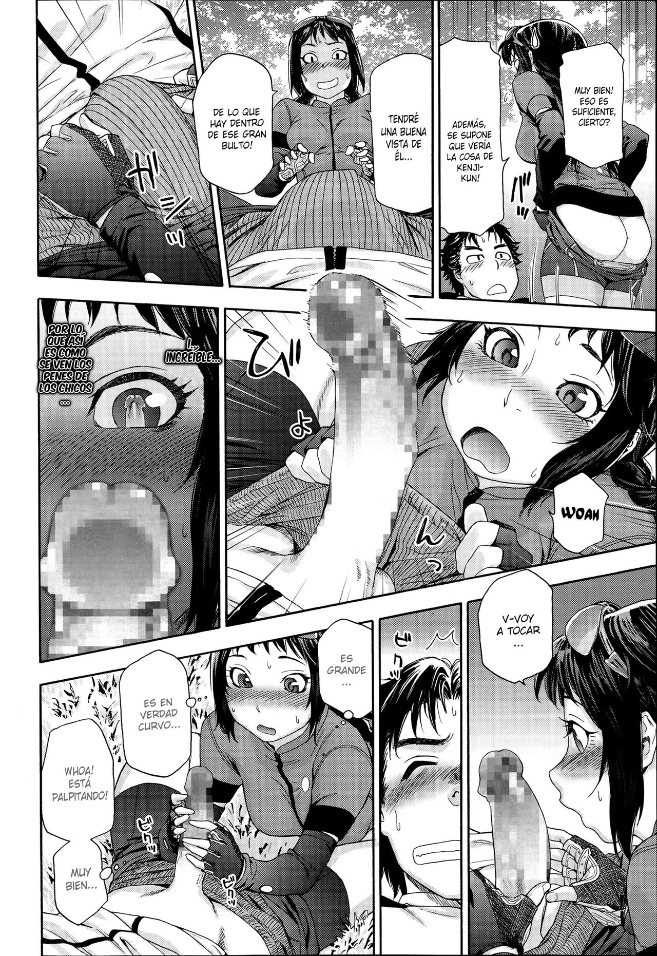 [Yamatogawa] Touch Me If You Can! | Tocame Si puedes! (COMIC Tenma 2014-09) [Spanish] [XHentai95] [大和川] タッチ・ミー・イフ・ユー・キャン！ (COMIC 天魔 2014年9月号) [スペイン翻訳]