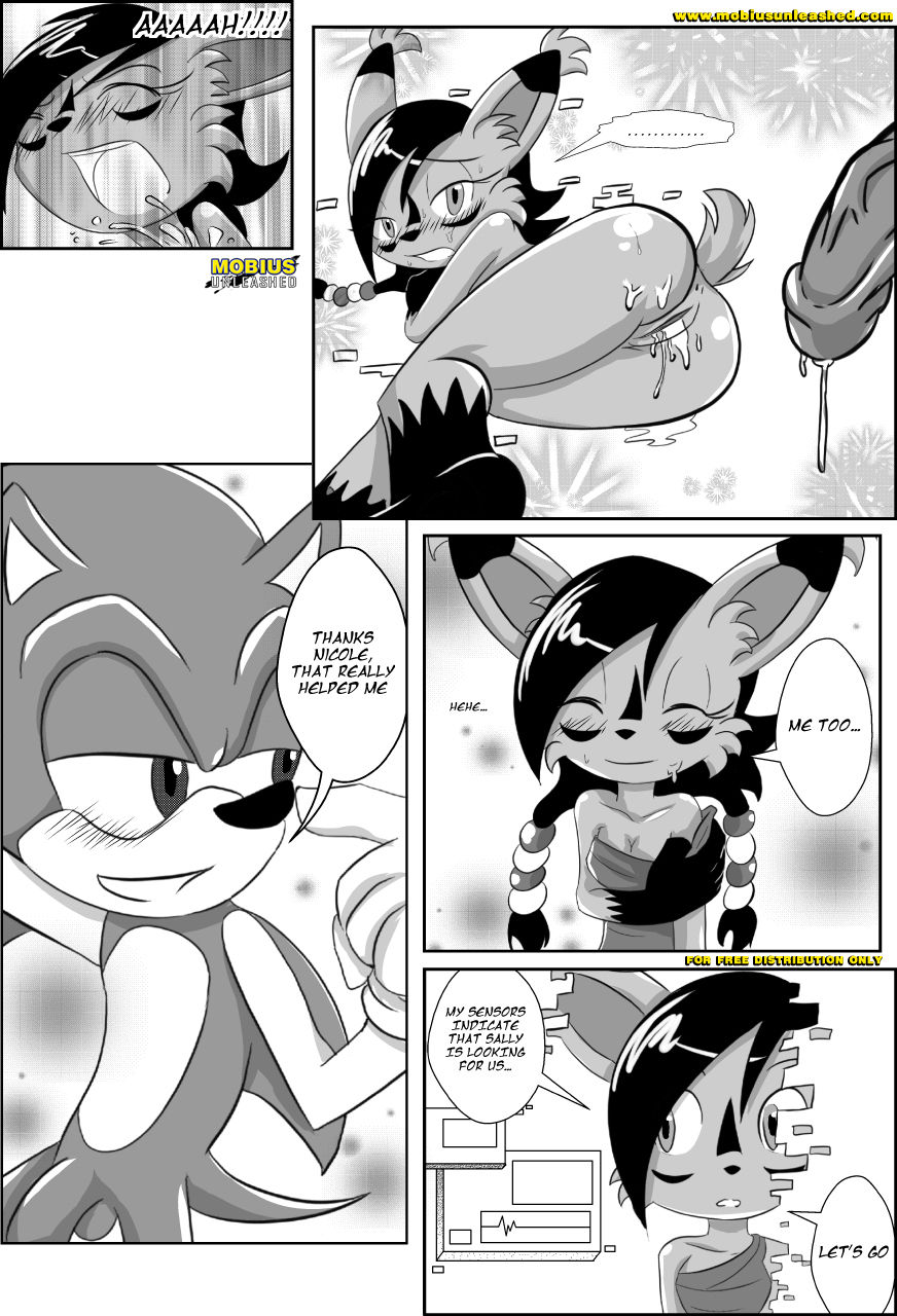 [Mobiusunleashed, Palcomix (SteelTigerwolf)] Digital Love (Sonic the Hedgehog) 